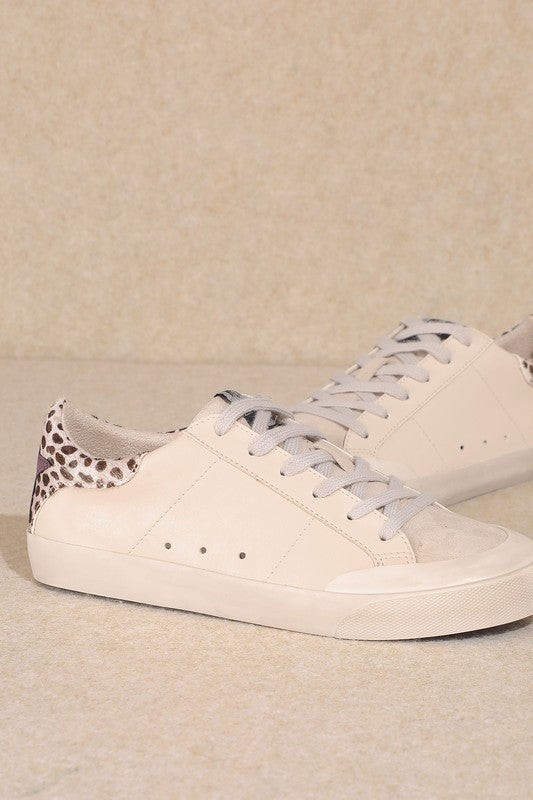 Lace up, Star, Sneakers - Faylinn & Co