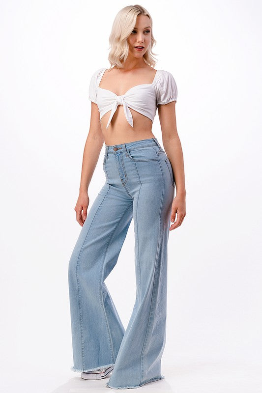 CROSS STRAP CROP TOP - Faylinn & Co