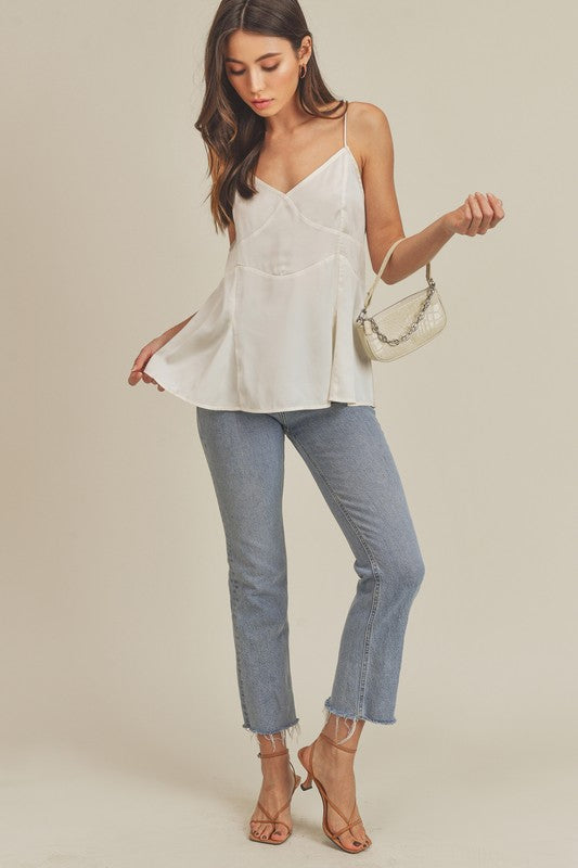 Moon Tie Tank - Faylinn & Co