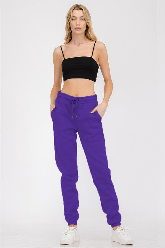 Womens Lounge Sweat Pants Jogger - Faylinn & Co