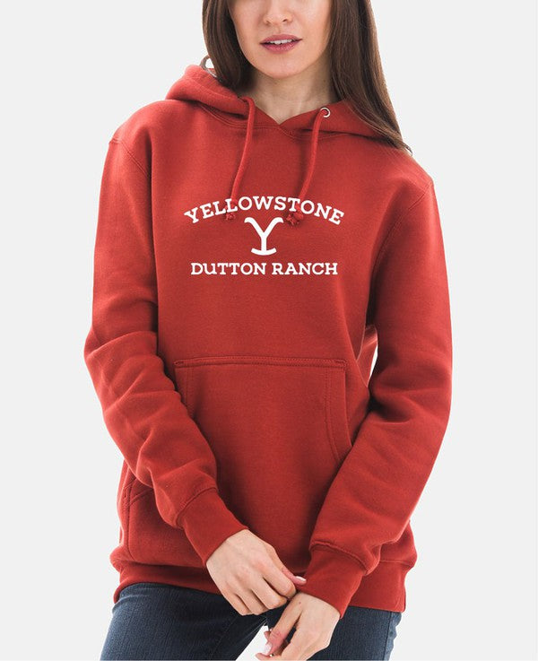 Yellowstone Dutton Ranch Heavyweight Hoodie - Faylinn & Co