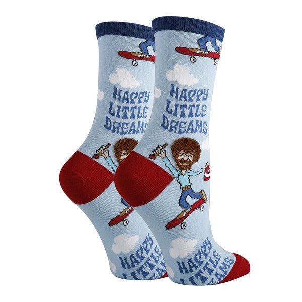 Happy Little Dreams - Womens Crew Socks - Faylinn & Co