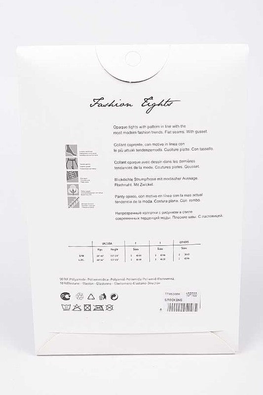 2 Tone Fashion Premium Tights - Faylinn & Co