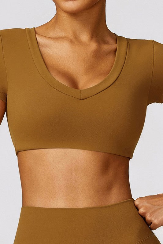 High strength tight yoga clothes tops - Faylinn & Co