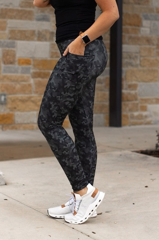 Army Camo Leggings - Faylinn & Co
