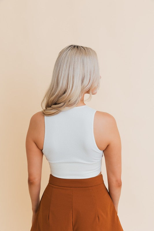 Ultra Comfy Everyday Ribbed Crop Top - Faylinn & Co