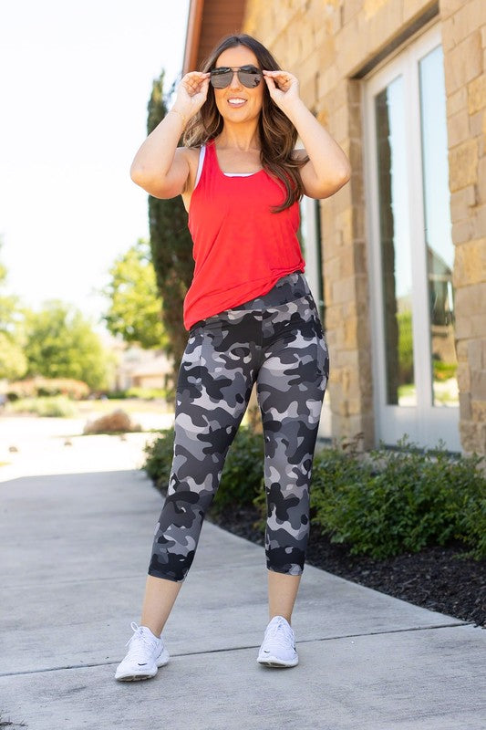 Charlie Camo Capri's - Faylinn & Co