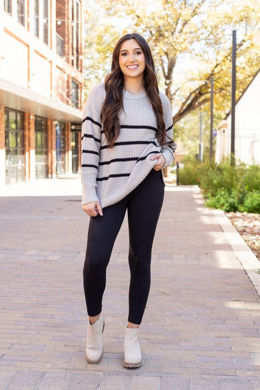 Black Full-Length Leggings NO POCKETS - Faylinn & Co