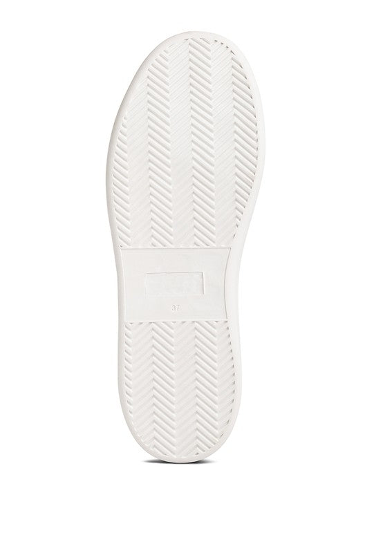 Minky Lace Up Casual Sneakers - Faylinn & Co