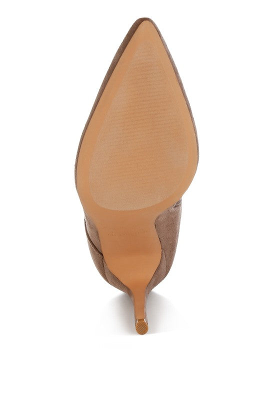 Agmati Lace Up Stiletto Boots - Faylinn & Co