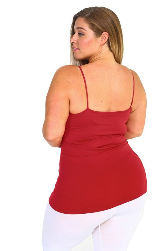 Womens Seamless Triple Criss-Cross Front Cami - Faylinn & Co