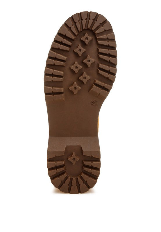 Parula High Ankle Suede Boots - Faylinn & Co