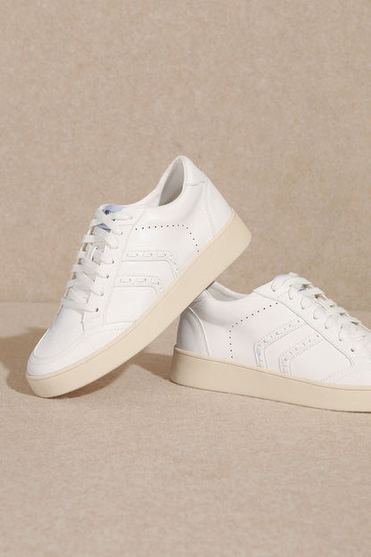 low Top, lace up, Sneakers - Faylinn & Co