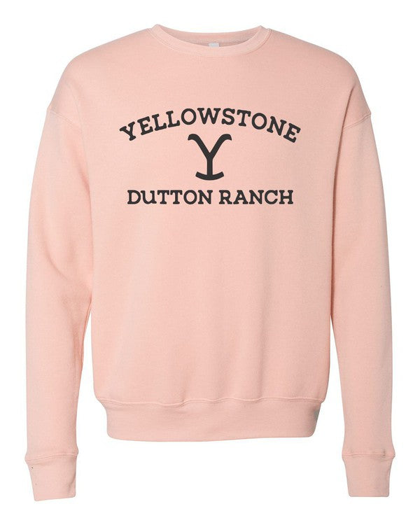 Yellowstone Dutton Ranch Premium Crew - Faylinn & Co