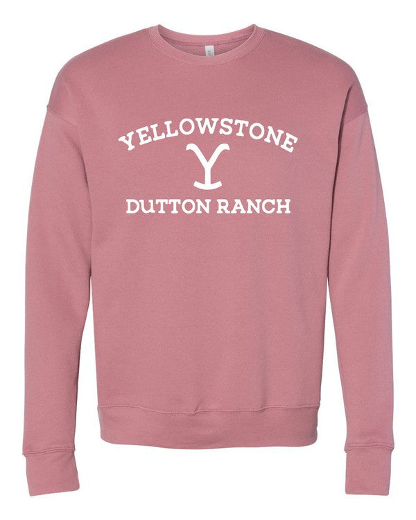 Yellowstone Dutton Ranch Premium Crew - Faylinn & Co