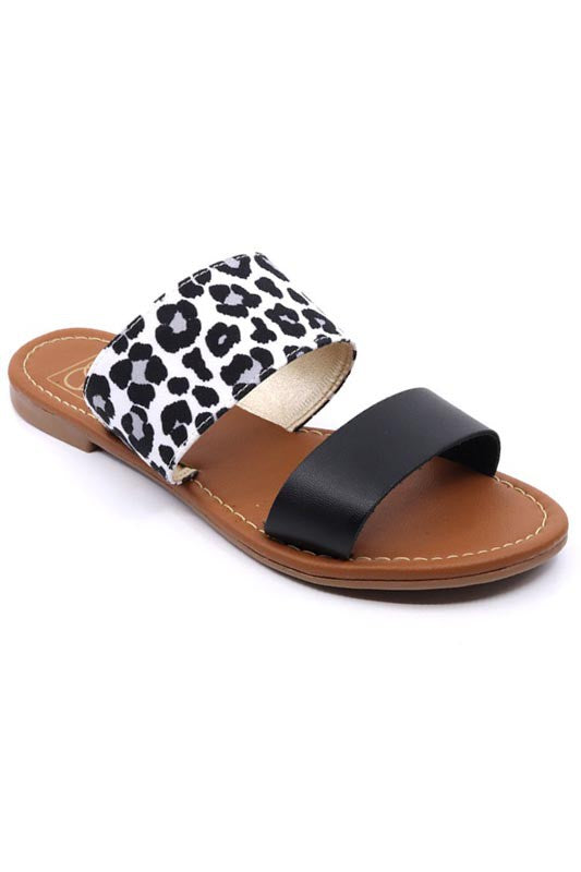 Two Band Slide Sandal - Faylinn & Co