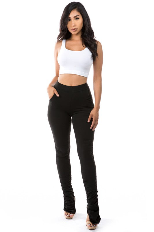 SKINNY CASUAL PANTS - Faylinn & Co