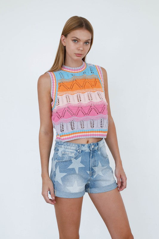 Star Print Shorts - Faylinn & Co