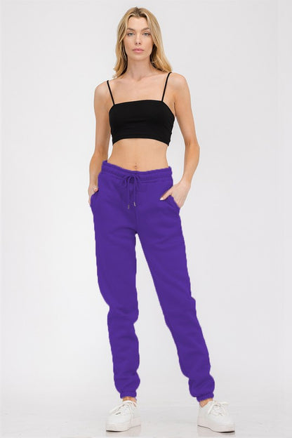 Womens Lounge Sweat Pants Jogger - Faylinn & Co
