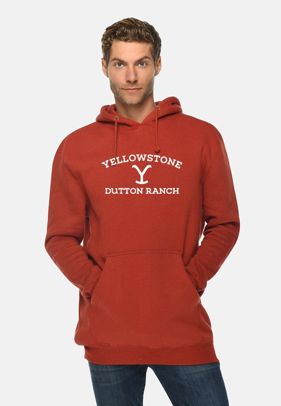 Yellowstone Dutton Ranch Heavyweight Hoodie - Faylinn & Co