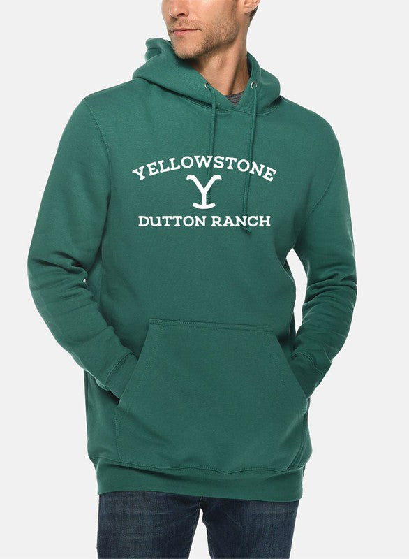 Yellowstone Dutton Ranch Heavyweight Hoodie - Faylinn & Co