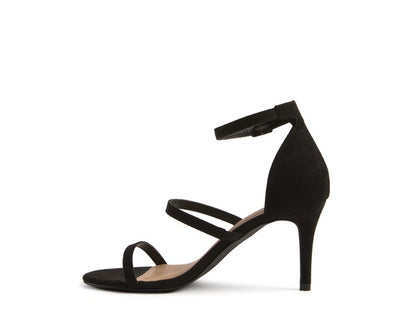 KAZAKI MID HEEL ANKLE STRAP SANDAL - Faylinn & Co
