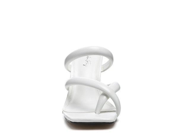 ERISED Clear Heel Toe Ring Slides - Faylinn & Co