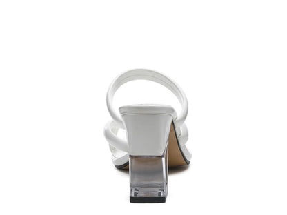 ERISED Clear Heel Toe Ring Slides - Faylinn & Co