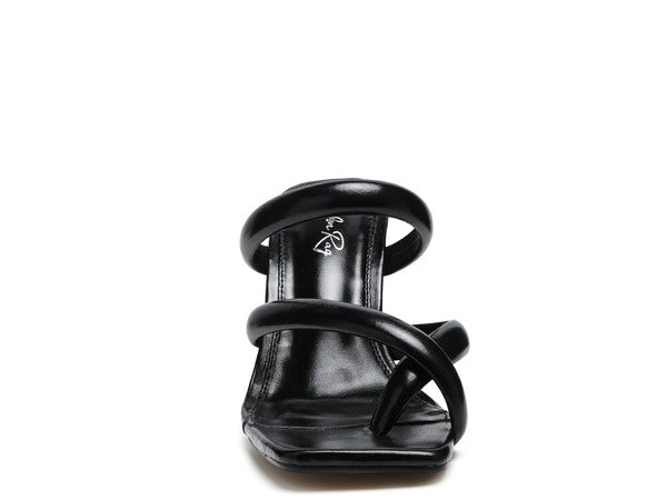 ERISED Clear Heel Toe Ring Slides - Faylinn & Co
