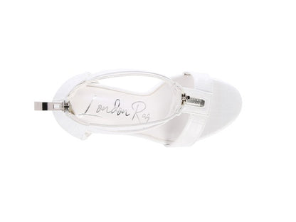 FELICITY Zip Up Croc Textured Sandals - Faylinn & Co