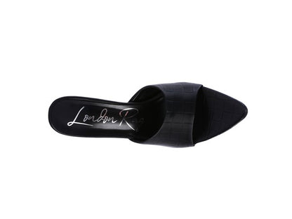 BOTTOMS UP Pointed High Heel Sandal - Faylinn & Co