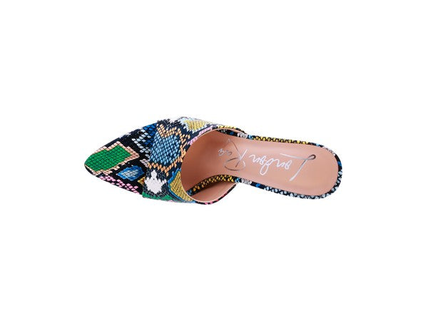 BOTTOMS UP Pointed High Heel Sandal - Faylinn & Co