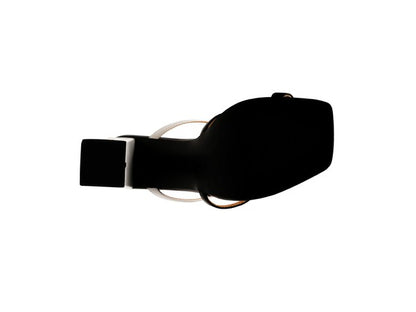 Marve Block Heel Thong Sandals - Faylinn & Co
