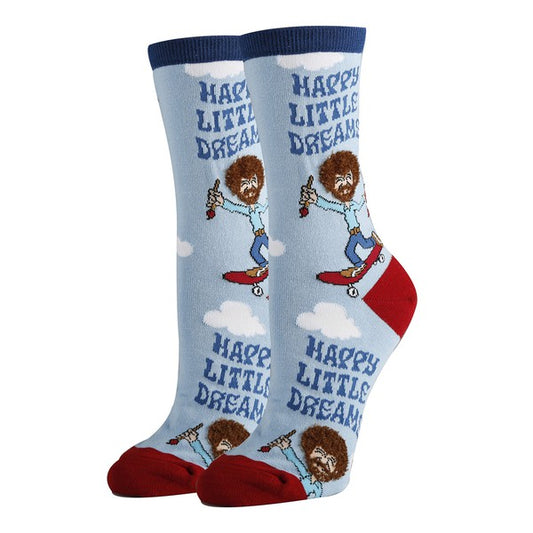 Happy Little Dreams - Womens Crew Socks - Faylinn & Co