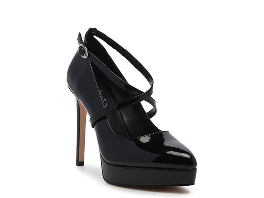PIXIE DUST CROSS STRAPPED STILETTO SANDAL - Faylinn & Co
