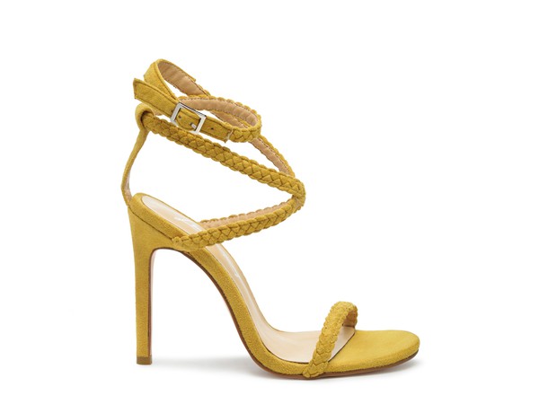 SHERRI SUEDE STILETTO SLING-BACK SANDAL - Faylinn & Co