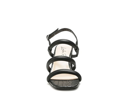 SLATER CROC SLINGBACK BLOCK SANDALS - Faylinn & Co