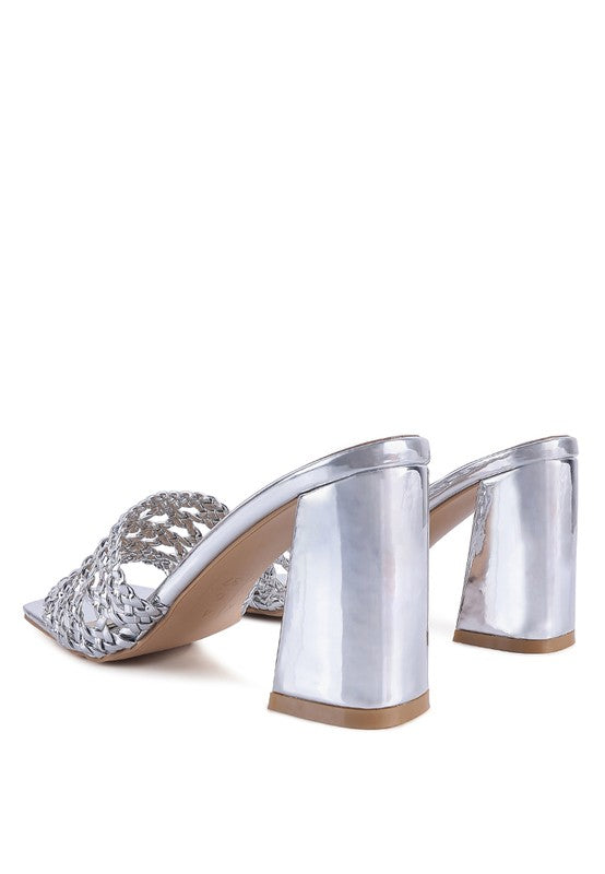 ADORBS BRAIDED STRAPS SLIDER SANDALS - Faylinn & Co