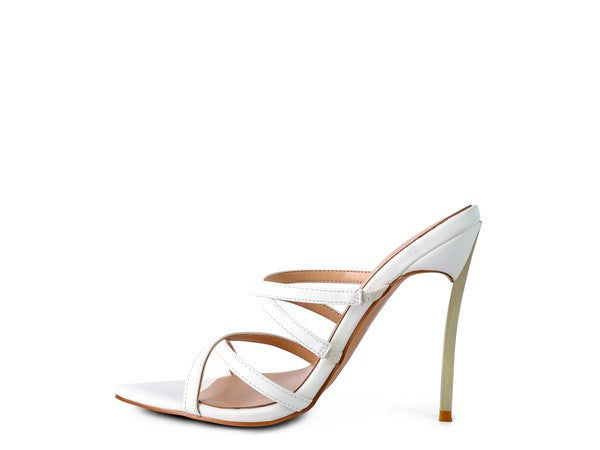NIGHTCLUB HIGH HEELED NEON ANIMAL SANDALS - Faylinn & Co