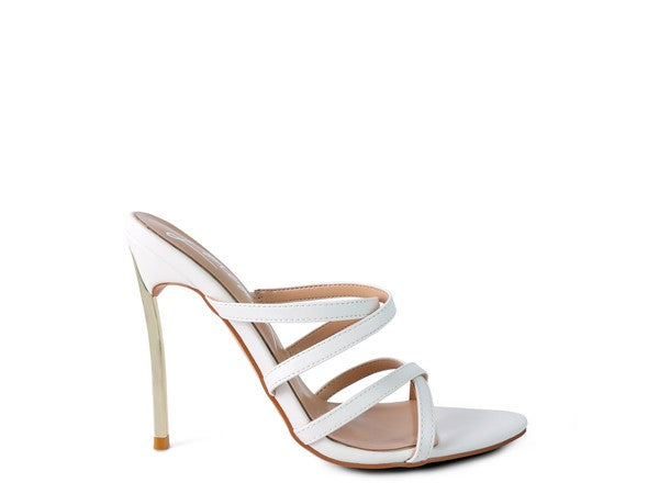 NIGHTCLUB HIGH HEELED NEON ANIMAL SANDALS - Faylinn & Co