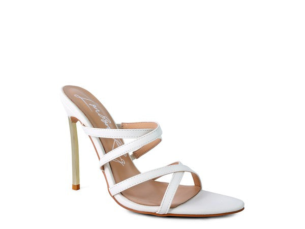 NIGHTCLUB HIGH HEELED NEON ANIMAL SANDALS - Faylinn & Co