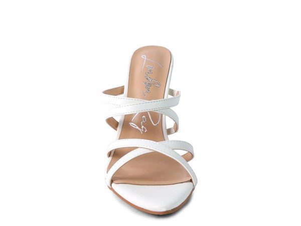 NIGHTCLUB HIGH HEELED NEON ANIMAL SANDALS - Faylinn & Co