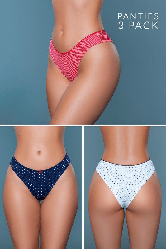 Talia Brief 3 Pack - Faylinn & Co