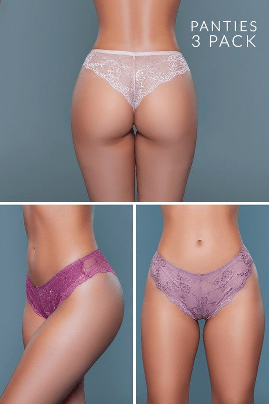 Hadlee Tanga 3 Pack - Faylinn & Co