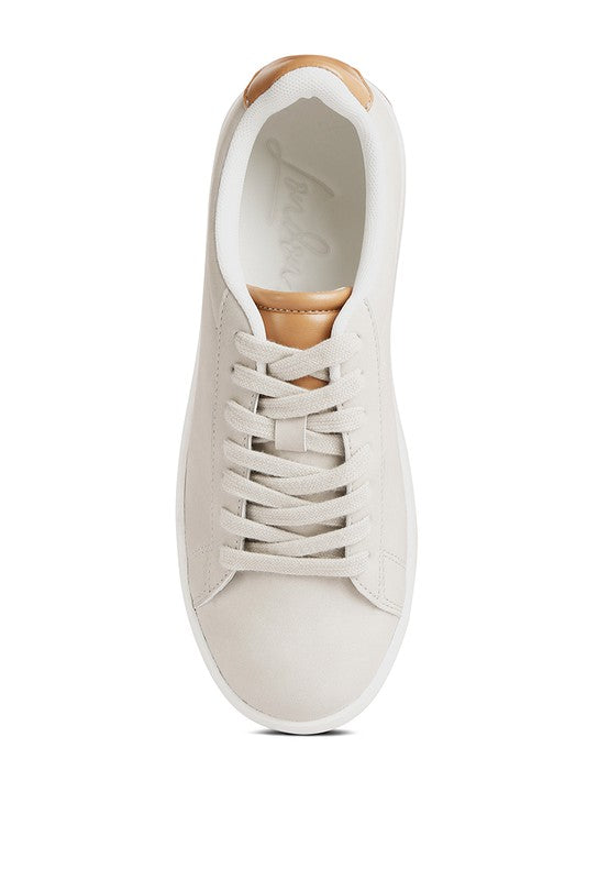 Minky Lace Up Casual Sneakers - Faylinn & Co