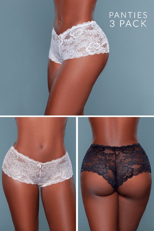 Hayden Boyshort 3 Pack - Faylinn & Co