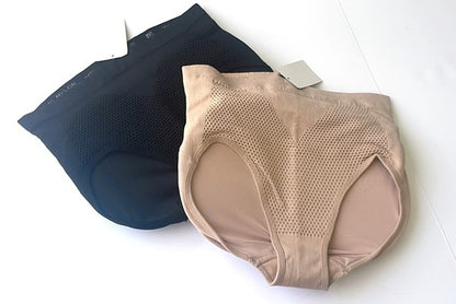 High-Waisted Padded Bottoms Briefs 98060 - Faylinn & Co