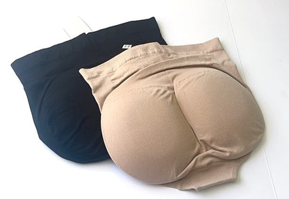 High-Waisted Padded Bottoms Briefs 98060 - Faylinn & Co