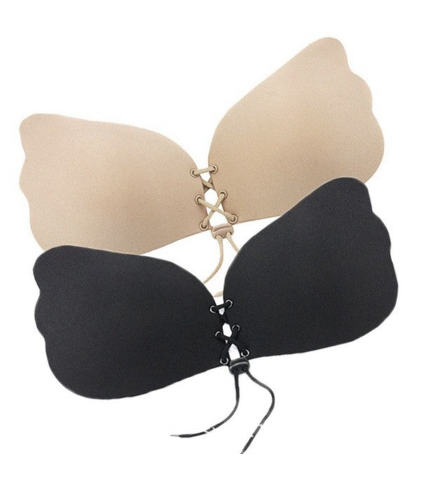 Lace-up Adhesive Bra Sticky Bra - Faylinn & Co