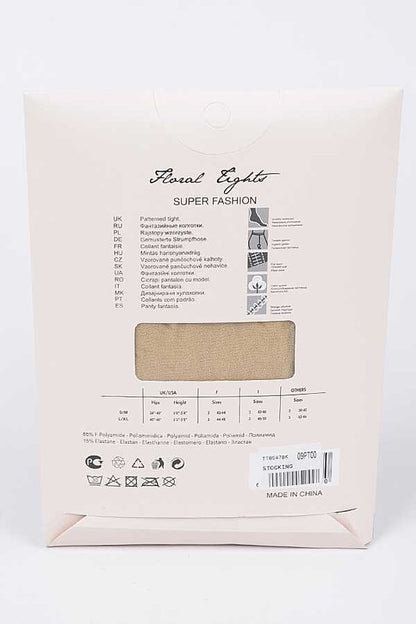 2 Tone Fashion Tights - Faylinn & Co